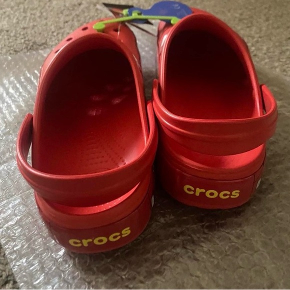 Lighting McQueen crocs size 11